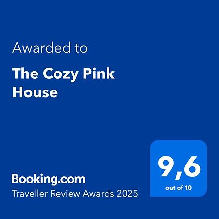 The Cozy Pink House Villa Понта до Сол Екстериор снимка