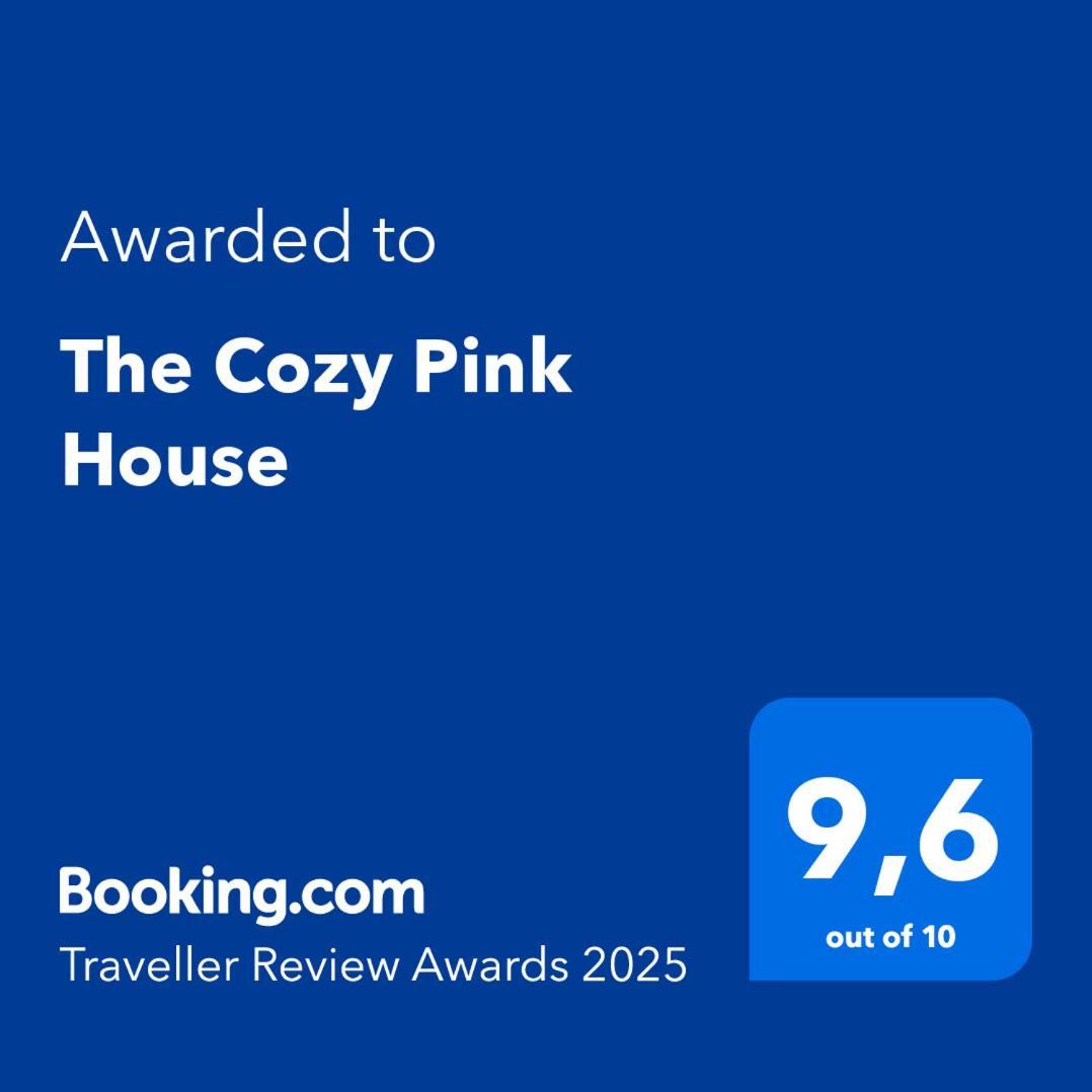 The Cozy Pink House Villa Понта до Сол Екстериор снимка
